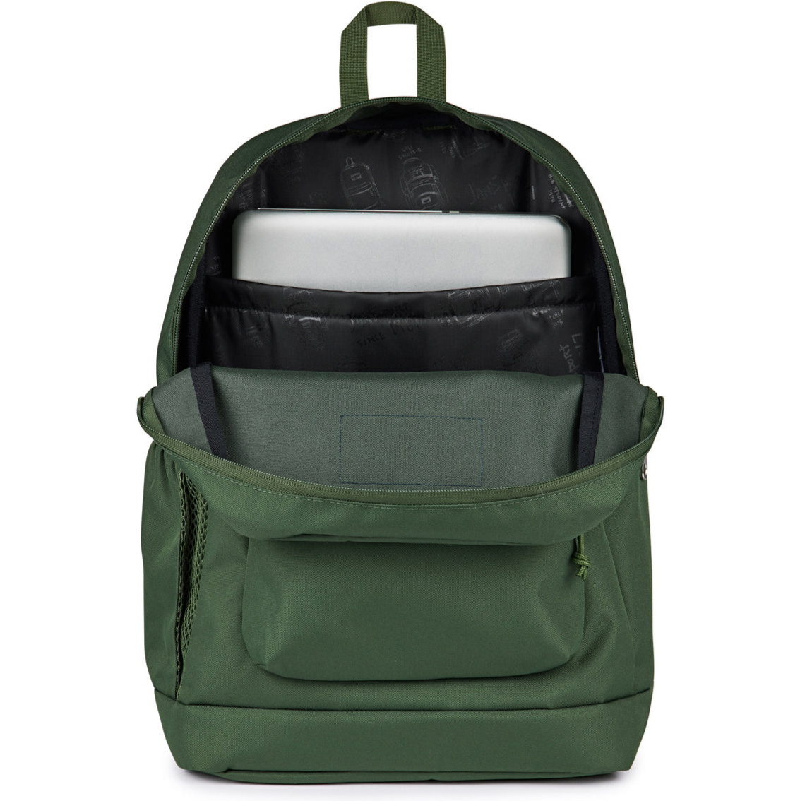 2026 Jansport Cross Town Plus Backpack EK0A5BLB2T31 - Cargo Green